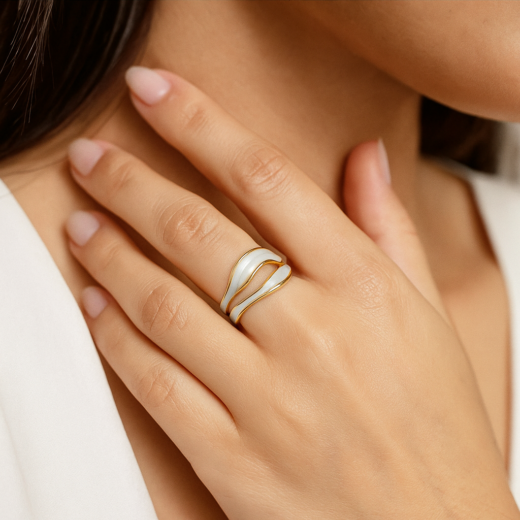 Tereza - Vintage guld ring