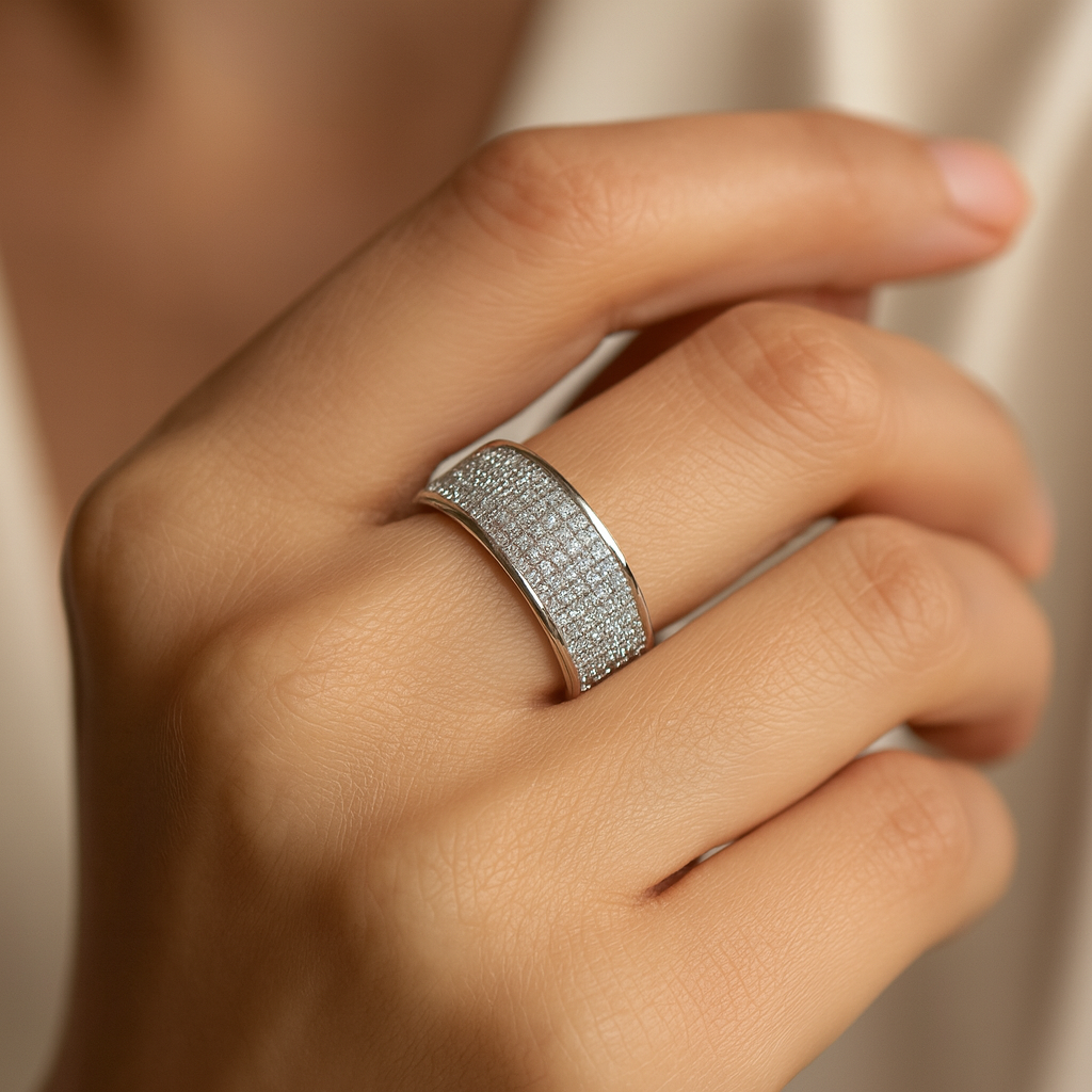 Ambrosia Fenzi - Ring | Hvidguld