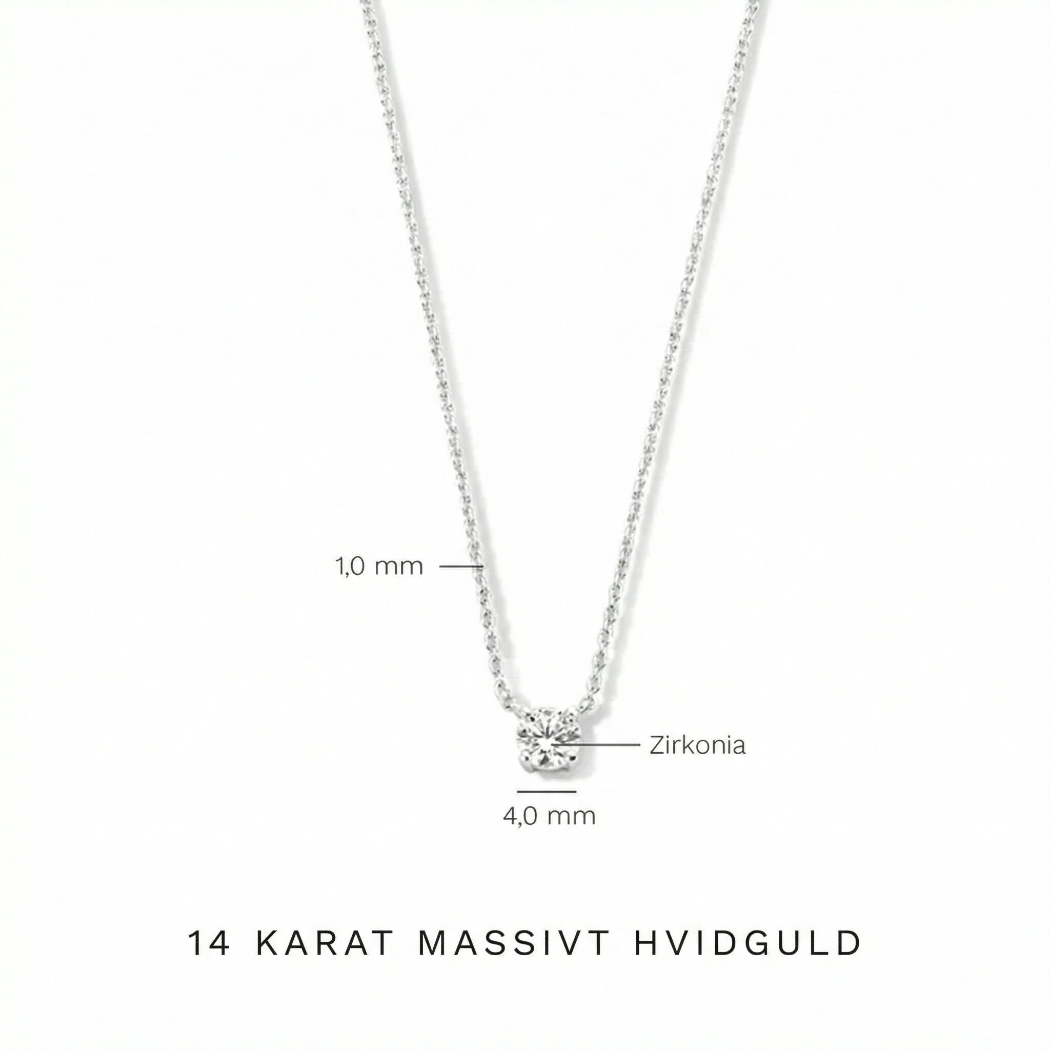 Sæt af Moissanite-sten Cléa