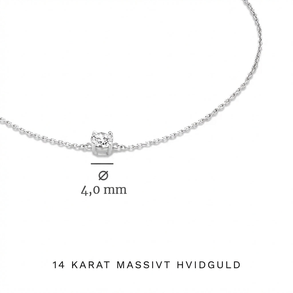 Sæt af Moissanite-sten Cléa