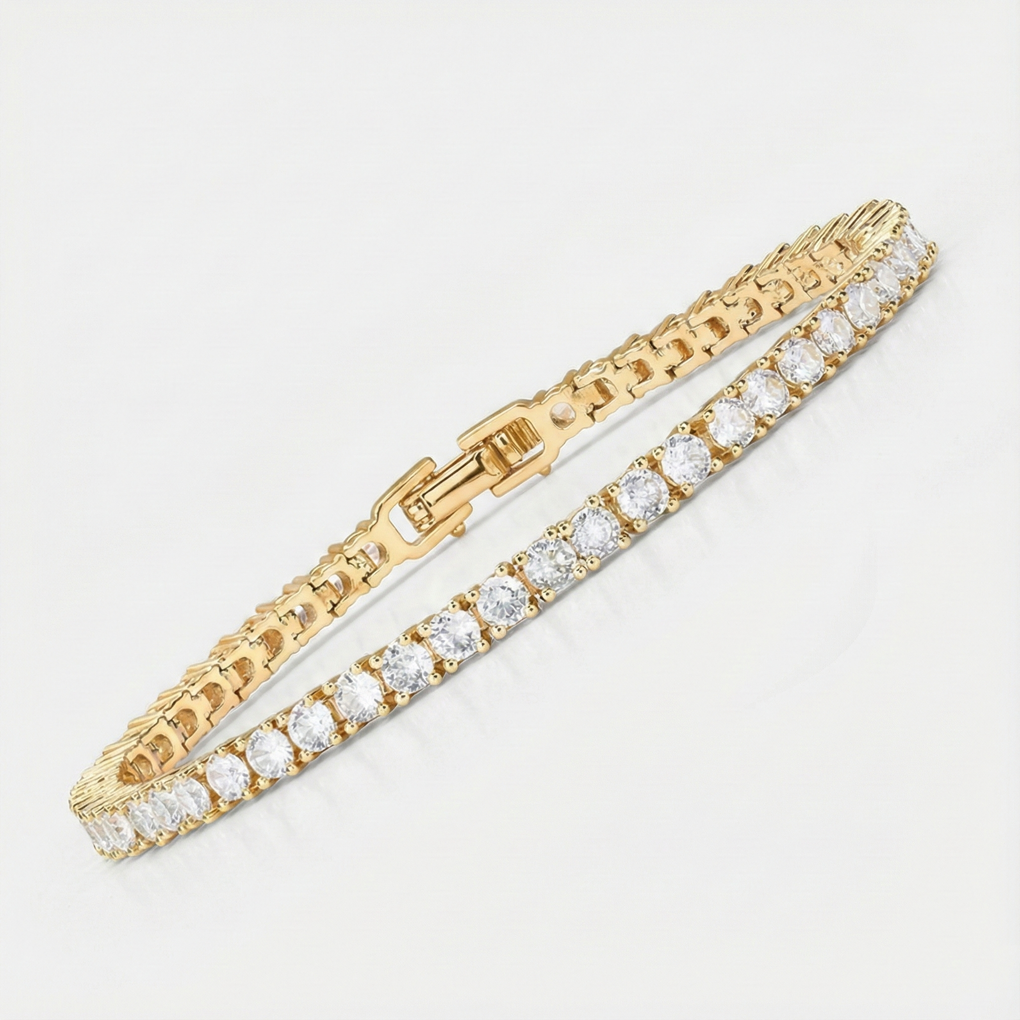 Moissanite tennisarmbånd