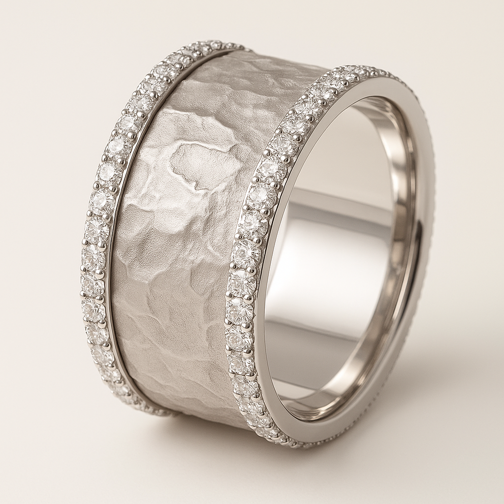 Hana - Vintage Ring i Sølvforgyldt Zirkon