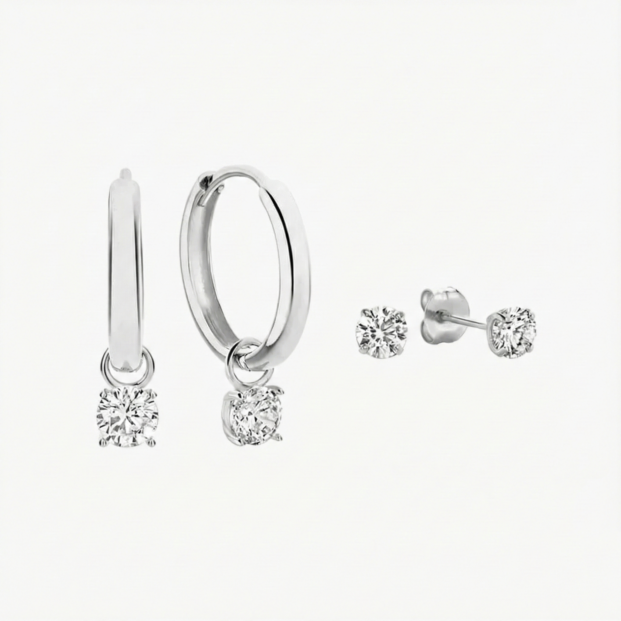 Pendientes Larmes de Lune Sæt