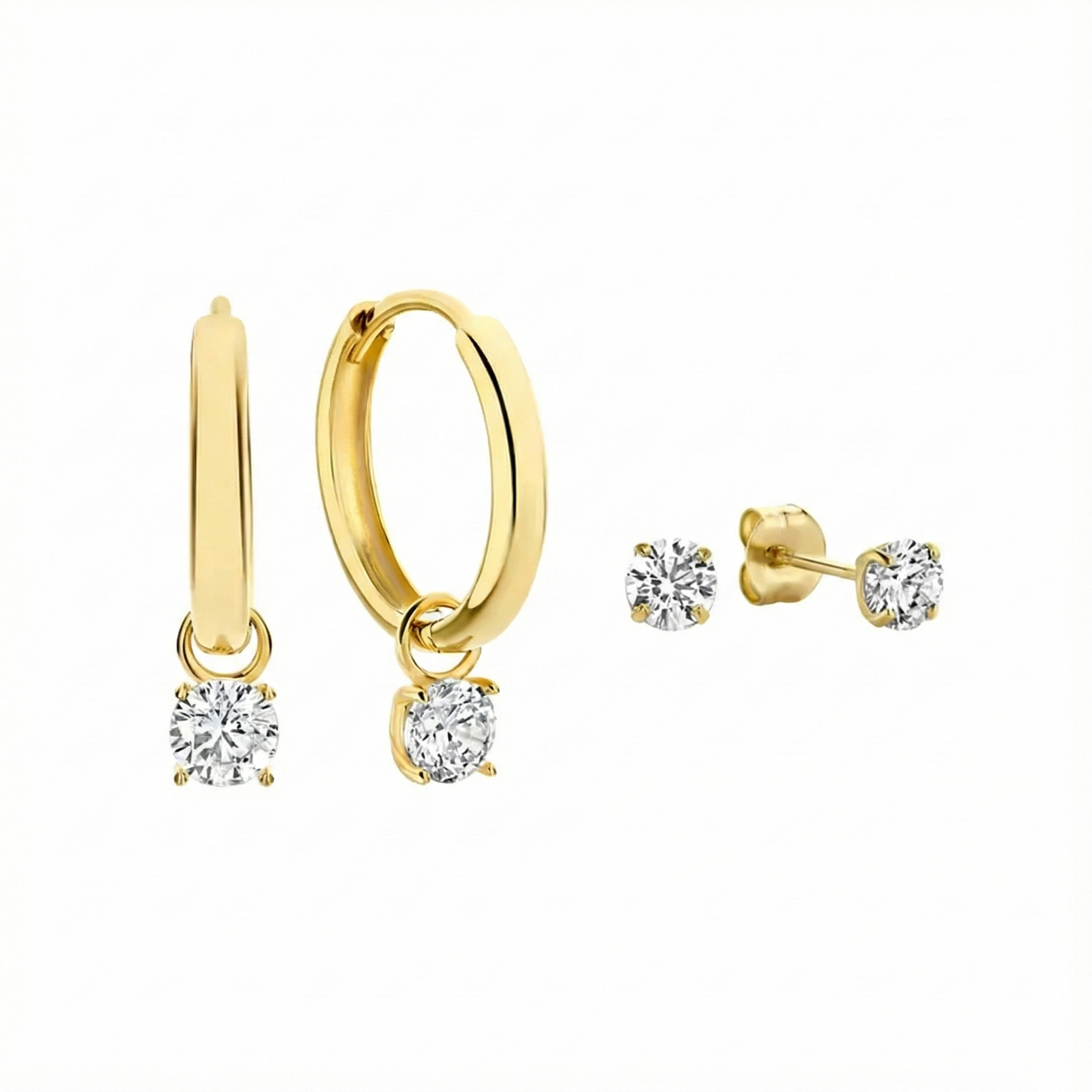 Pendientes Larmes de Lune Sæt