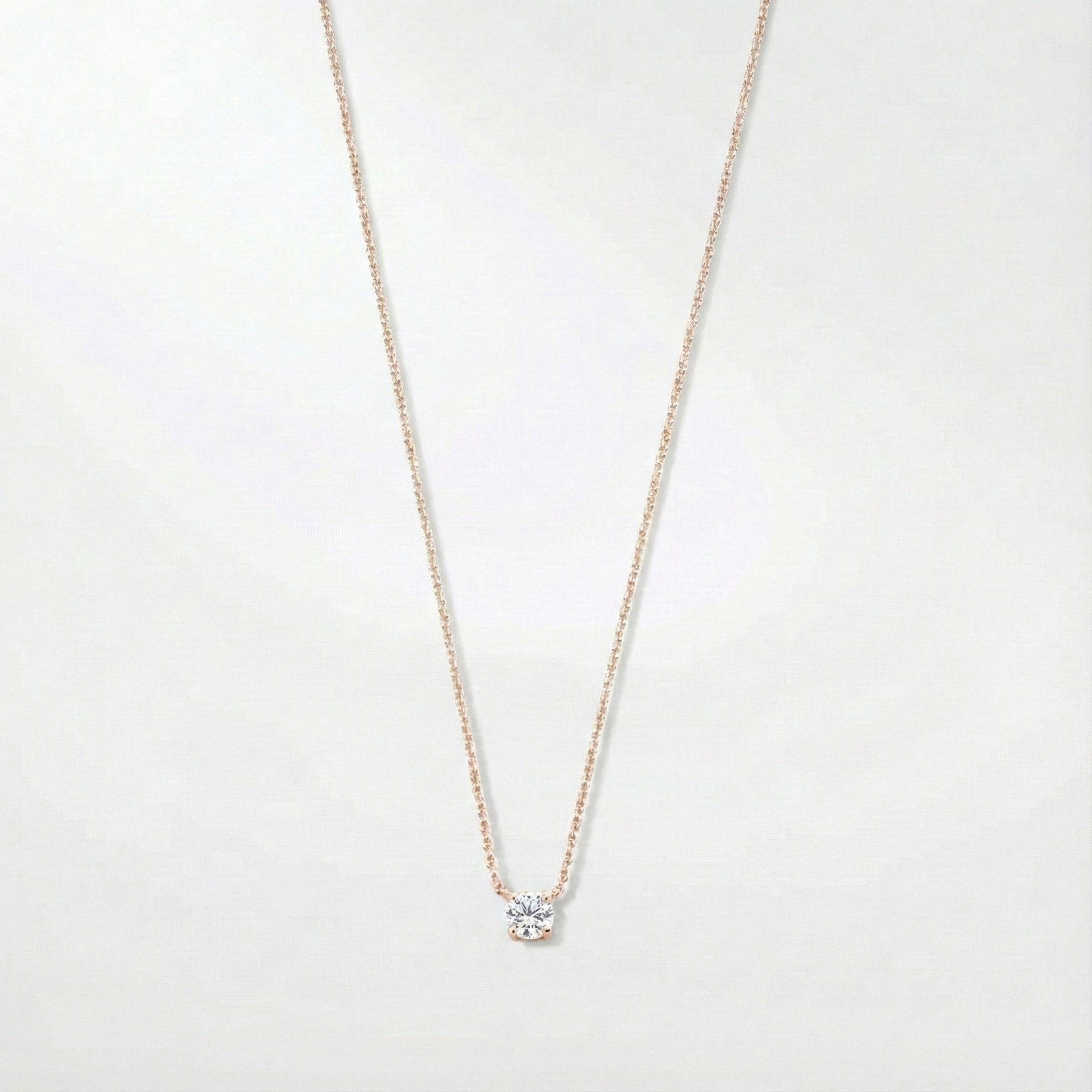 Collar Klára med moissanitsten