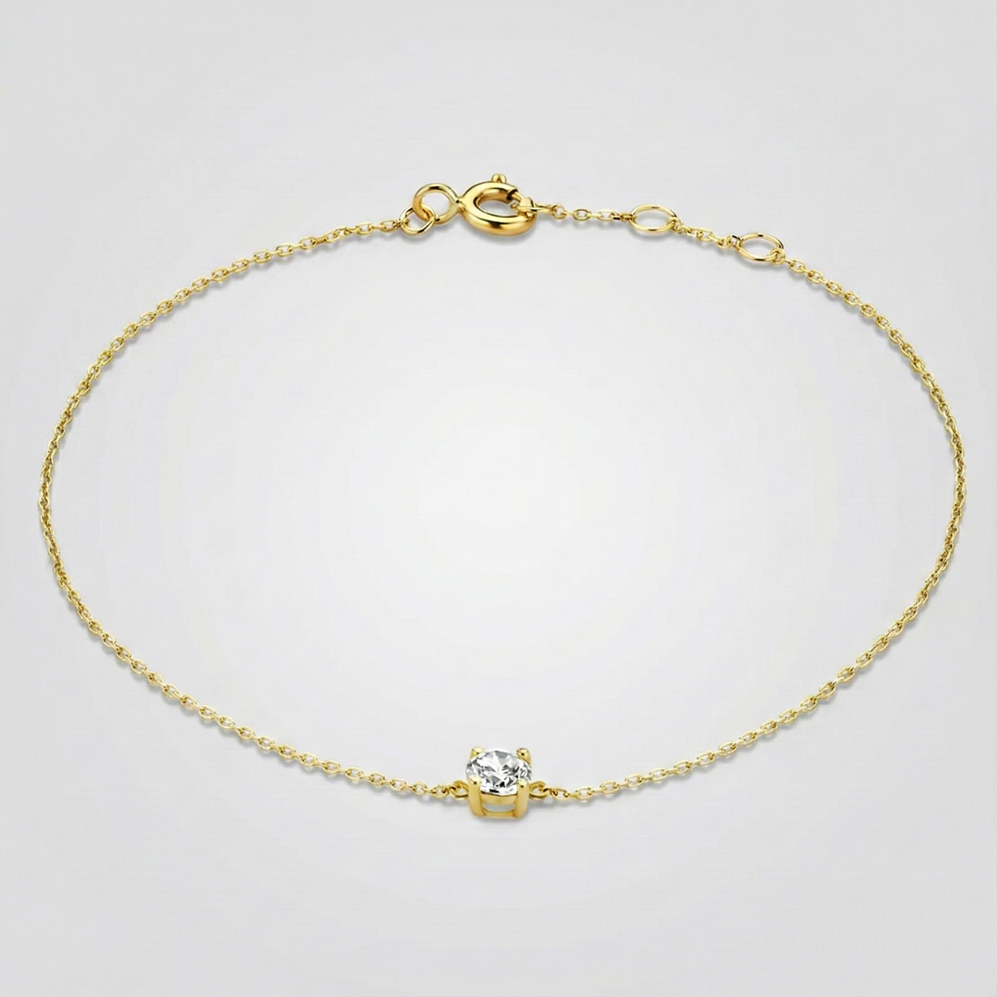 Pulsera Klára med moissanitsten