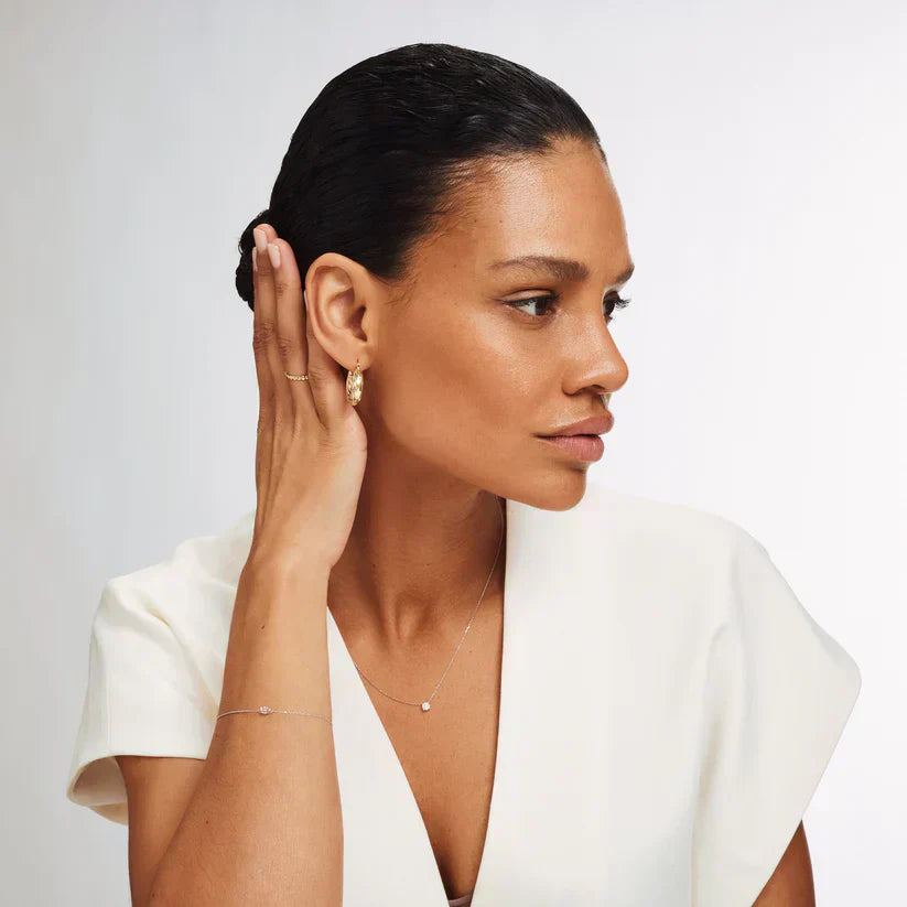 Sæt af Moissanite-sten Cléa