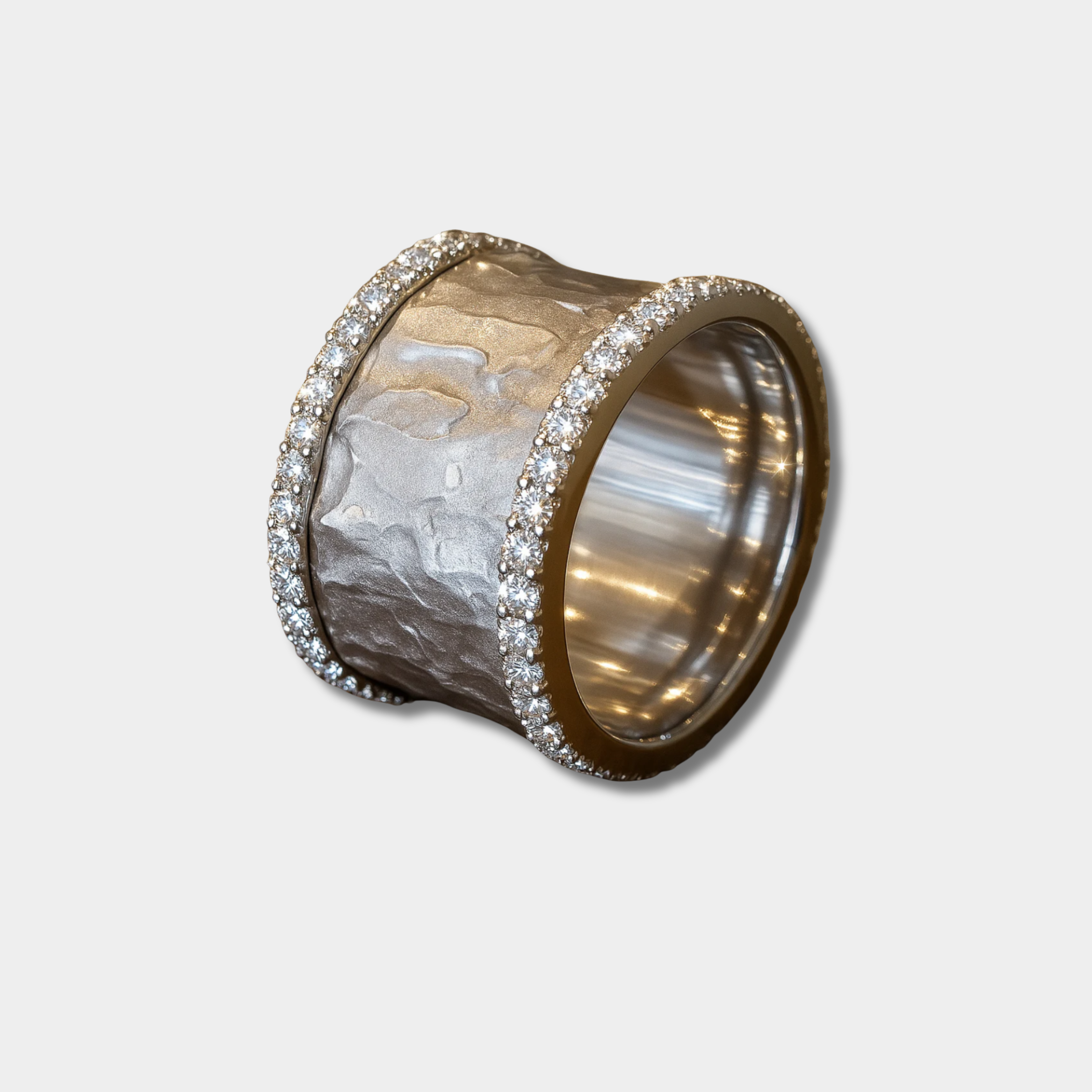 Hana - Vintage Ring i Sølvforgyldt Zirkon